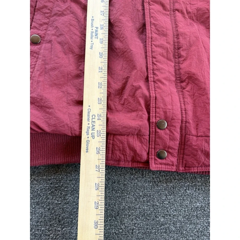 Vintage Washington Redskins Competitor Puffer Jacket XL — NFL 90s Burgundy Gold
